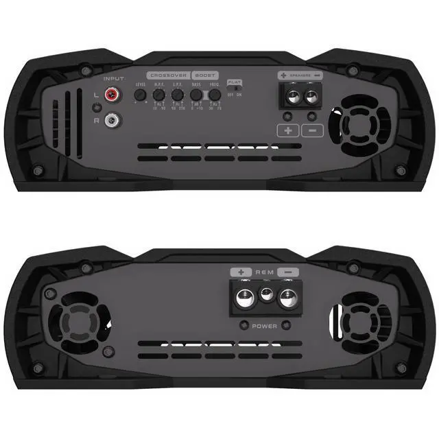 Alt view image 4 of 4 - Vulcan 2000 1 Ohm Car Amplifier, Mono Full Range 2000.1 2K Watts RMS, 1 Stable Car Audio, HD Sound Quality, Crossover & Bass Boost, Car Stereo Speaker Subwoofer MD, Smart Coolers