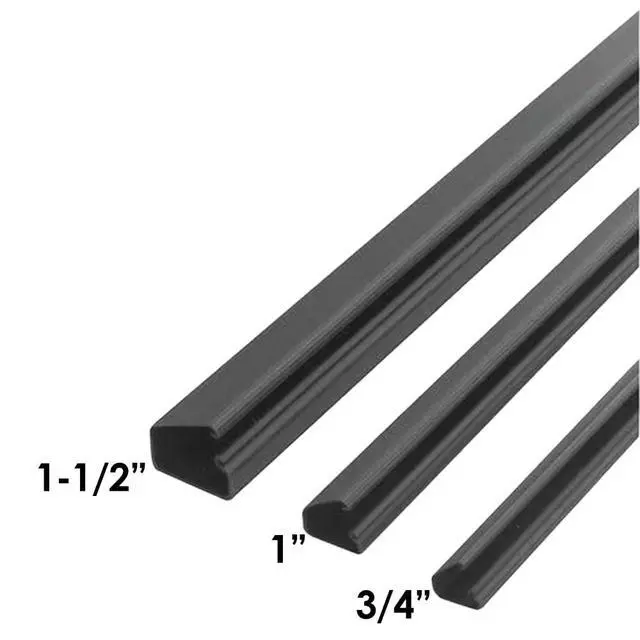 Alt view image 2 of 4 - 3/4" Locking Channel Raceway Cord Concealer and Wire Hider Cable Manager - 46 Inch - Beige - 10 Pack