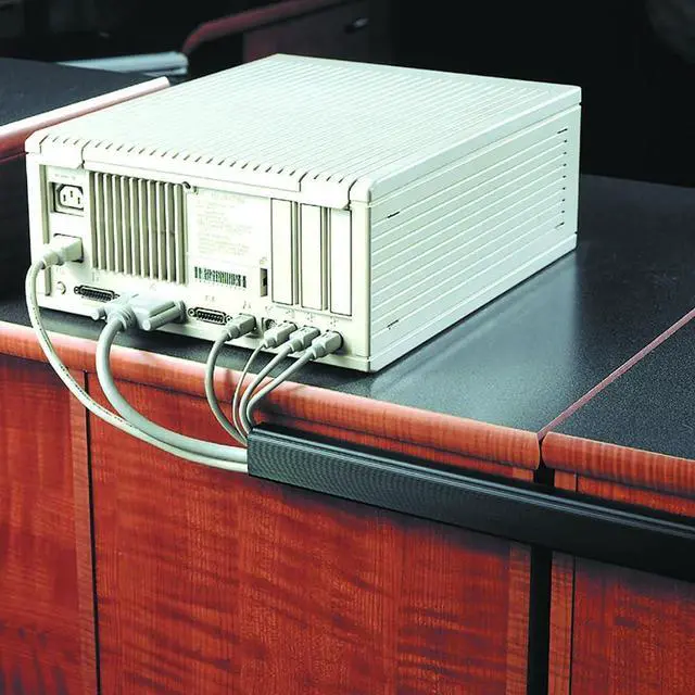 Alt view image 4 of 4 - 3/4" Locking Channel Raceway Cord Concealer and Wire Hider Cable Manager - 46 Inch - Beige - 10 Pack