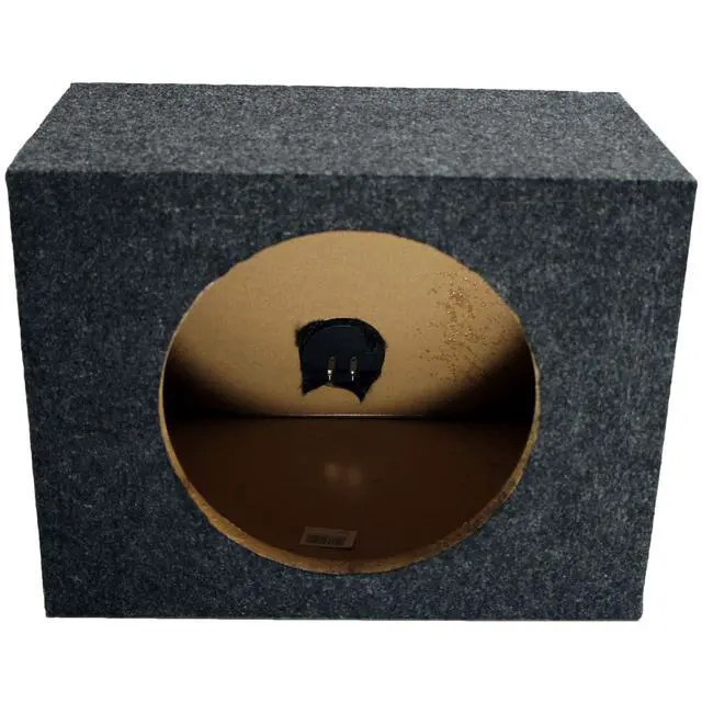Alt view image 3 of 4 - Universal Car Stereo Rearfire Sealed Single 10" Alpine S-W10D4 Type S Car Audio Subwoofer Custom Sub Box Enclosure Package New Without Amp