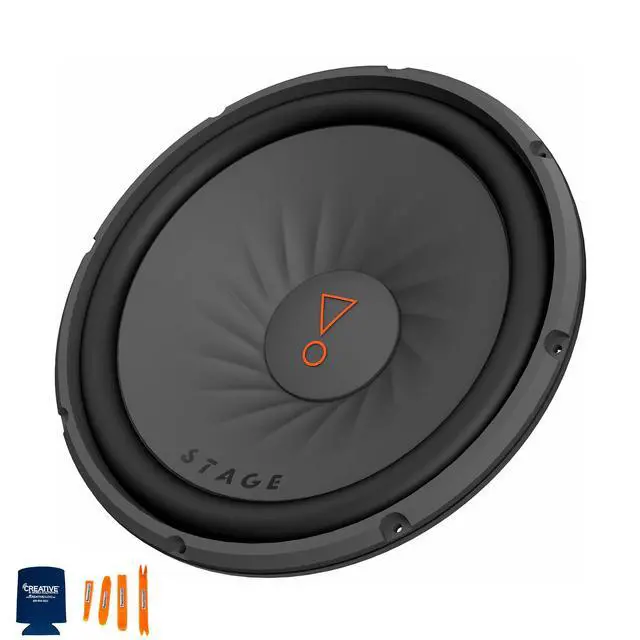 Alt view image 2 of 6 - Two STAGE102 10" Car Audio Subwoofers