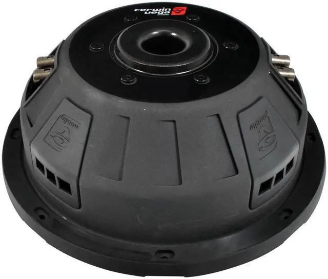 Alt view image 2 of 3 - Cerwin Vega VPS102D 10" 2 600W Max/300W RMSDual Voice Coil Shallow Subwoofer, Black