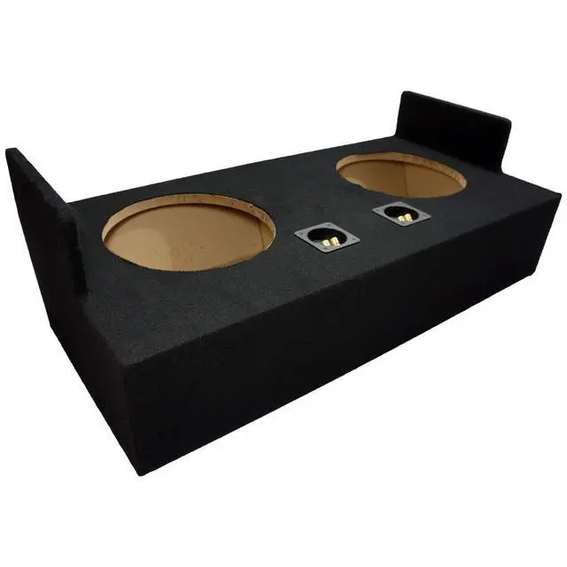 Alt view image 2 of 4 - Compatible with Ford Ranger Extended Super Cab Truck 1993-2012 Dual 12" Subwoofer Sub Box Speaker Enclosure