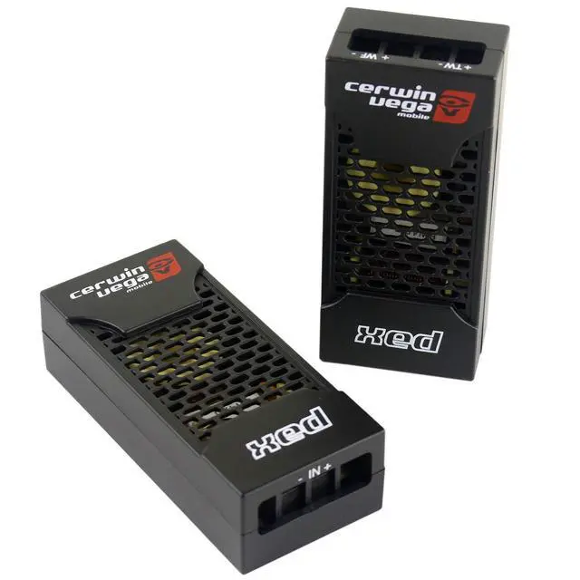 Alt view image 5 of 5 - 2 Pair Cerwin-Vega XED650C 6.5" 300W 2-Way Component Speaker System Tweeter Crossover