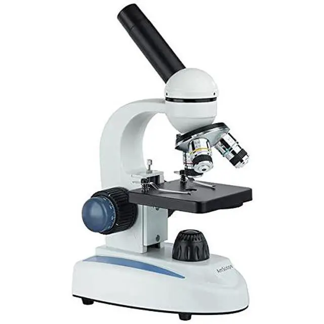 Alt view image 4 of 6 - 40X-1000X Biology Science Metal Glass Student Microscope with USB Digital Camera + Slide Preparation Kit - M158C-SP14-E