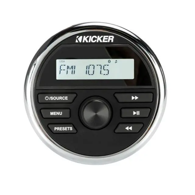 Alt view image 2 of 6 - 46KMC2 Weather-Resistant Gauge-Style Media Center with Bluetooth
