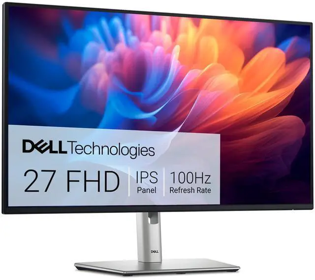 Main image of 27 Monitor - P2725H - 27-inch Full HD (1920 × 1080) 100Hz Display, IPS Panel, 99% sRGB, 1500:1 Contrast Ratio, Tilt/Swivel/Pivot/Height Adjustable, 3-Year Advanced Exchange Service - Black