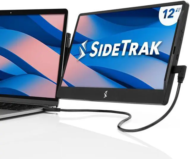 Main image of Swivel 12.5" Portable Monitor for Laptop, Patented Swivel Hinge, Laptop Screen Extender | FHD Dual Screen w/Kickstand, USB or HDMI, Mac, PC, Chromebook Compatible (Single Monitor)
