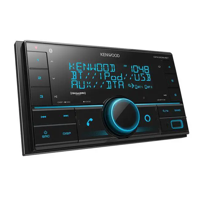 Alt view image 2 of 3 - DPX305MBT Double DIN in-Dash Digital Media Receiver with Bluetooth (Does not Play CDs) | Mechless Car Stereo Receiver | Amazon Alexa Ready - Black