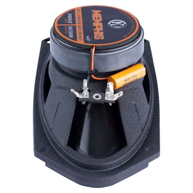 Alt view image 4 of 6 - Memphis PRX410 Power Reference Series 4x10 2-Way Coaxial Speakers with Swivel Tweeters - Pair