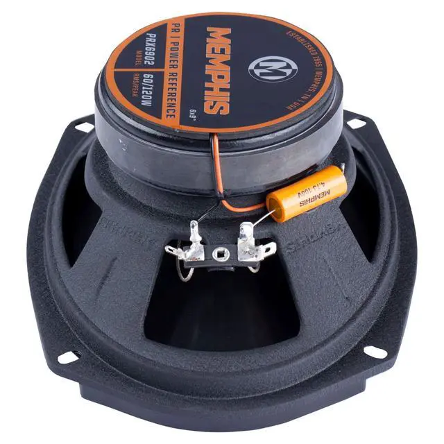 Alt view image 2 of 6 - Memphis PRX6902 Power Reference Series 6x9 2-Way Coaxial Speakers with Swivel Tweeters - Pair