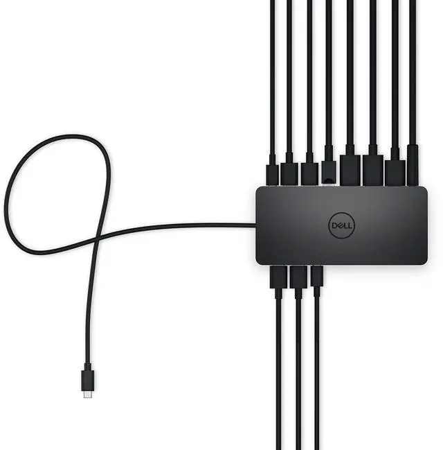 Alt view image 6 of 6 - Dell Universal Dock (UD22): USB-C Docking Station with Future-Ready Design + HDMI & DisplayPort Cables + Ethernet - Dock Hub Bundle