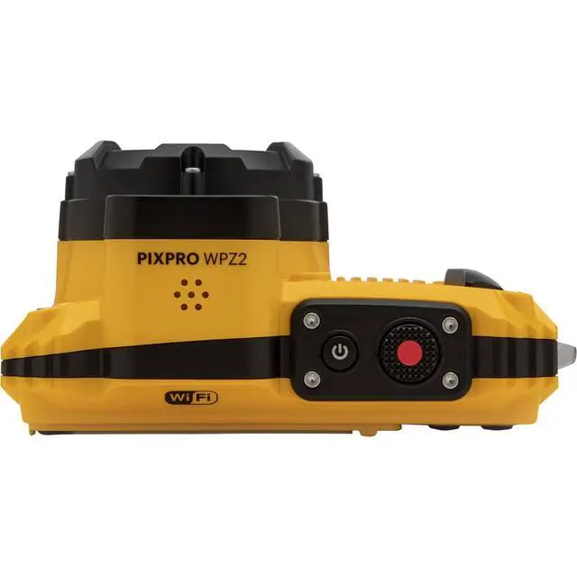 Alt view image 3 of 4 - Kodak PIXPRO WPZ2 Waterproof, Shockproof & Dustproof Camera (Yellow) 16MP 4X Optical Zoom, Full HD Video + 32GB Memory Card, Camera Case & Microfiber Cloth