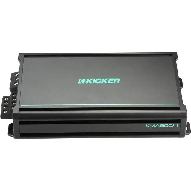 Alt view image 2 of 6 - 48KMA6004 KMA600.4 4x150w 4-Ch Weather-Resistant Full-Range Amplifier