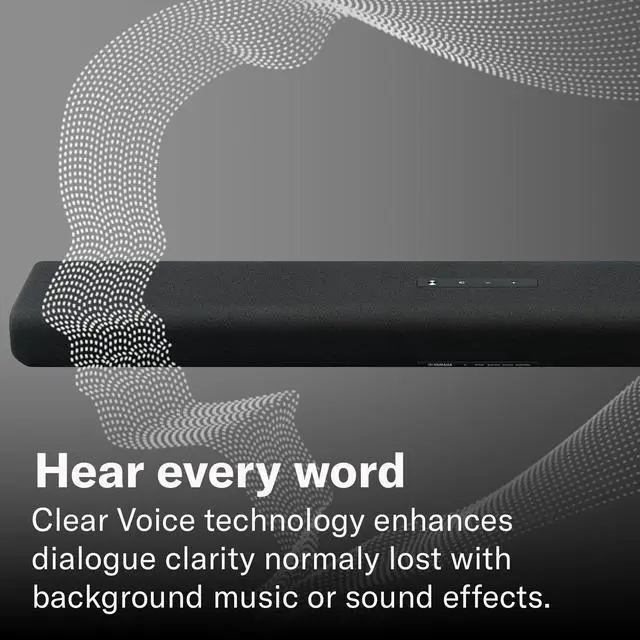 Alt view image 5 of 6 - Audio SR-B20A Sound Bar with Built-in Subwoofers and Bluetooth, Black