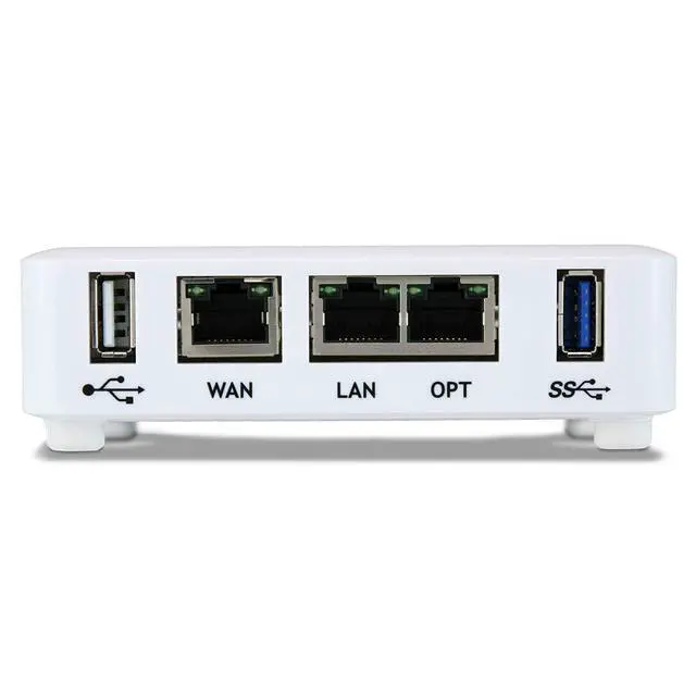 Alt view image 3 of 4 - 1100 pfSense+ Security Gateway | VPN, Router, Firewall | TAC Lite Support | 3X 1 GbE Ports | Protect Your Network with This Fully Featured, Professional Network Security Appliance