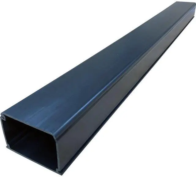 Main image of XX-Large Latching Cable Raceway - 3" x 2" Channel Size - 20 Sticks - 45" Long (75 Feet Toal) - Black