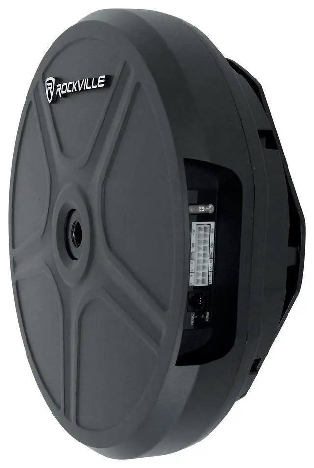Alt view image 4 of 4 - RockGhost V2 800W Powered 11" Car Subwoofer, Anti-Theft Spare Tire Design, Deep Bass, Easy Install, Perfect for Car Audio Enthusiasts