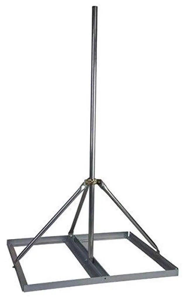 Alt view image 2 of 3 - Roof Mount with 2" x 72" Mast, Non-Penetrating Mount with Roof Mat