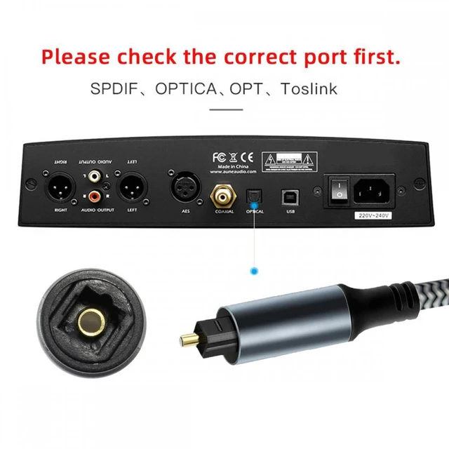 Alt view image 4 of 7 - Cablecc Type-C to SPDIF Toslink Optical Audio Cable Opt Male USB-C to Digital Optical Fiber Optic Sound Interface Male Adapter Wire for Desktop Laptop CA-007-TS002
