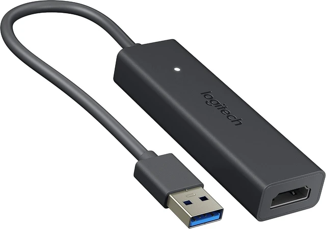 Main image of Logitech Screen Share-Conference Room HDMI Adapter for Laptops, PC and Tablets