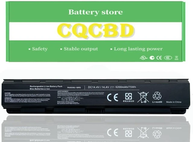 Main image of PA5036U-1BRS Battery for for Toshiba Qosmio X70 X70A X75 X75A X77 X870 X875 X875-Q7390 X70-A-11R X870-01H X870-119 X70-AT02S X70-AT02S X875-Q7280 X875-Q7290 X875-Q7380 PABAS264
