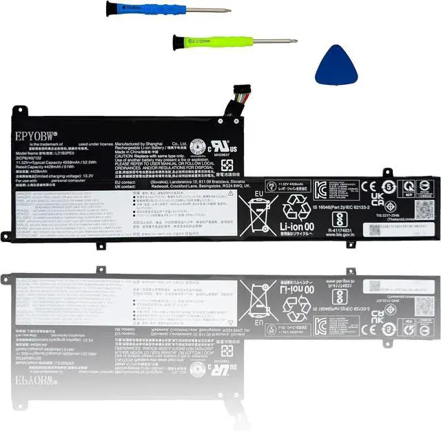 Main image of L21B3PE0 Laptop Battery 52.5Wh Compatible with Lenovo Flex 7-14IRU8 5-14ALC7 / IdeaPad Flex 5-14IAU7 5-14ALC7 5-14ABR8 5-14IRU8 5-16ALC7 5-16IRU8 5-16IAU7 7-14IAU7 Series L21M3PE1 L21L3PE0