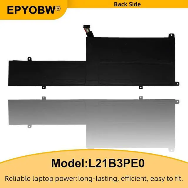 Alt view image 5 of 5 - L21B3PE0 Laptop Battery 52.5Wh Compatible with Lenovo Flex 7-14IRU8 5-14ALC7 / IdeaPad Flex 5-14IAU7 5-14ALC7 5-14ABR8 5-14IRU8 5-16ALC7 5-16IRU8 5-16IAU7 7-14IAU7 Series L21M3PE1 L21L3PE0