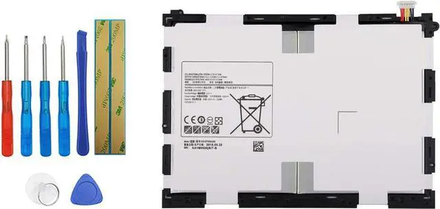 Main image of EB-BT550ABE Compatible for Samsung Galaxy Tab A 9.7 Inch SM-T550 SM-P550 SM-T555C SM-T555 SM-P351 SM-P555 Series EB-BT550ABA 3.8V 22.8Wh 6000mAh with Tools