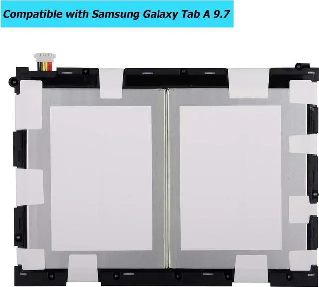 Alt view image 4 of 5 - EB-BT550ABE Compatible for Samsung Galaxy Tab A 9.7 Inch SM-T550 SM-P550 SM-T555C SM-T555 SM-P351 SM-P555 Series EB-BT550ABA 3.8V 22.8Wh 6000mAh with Tools