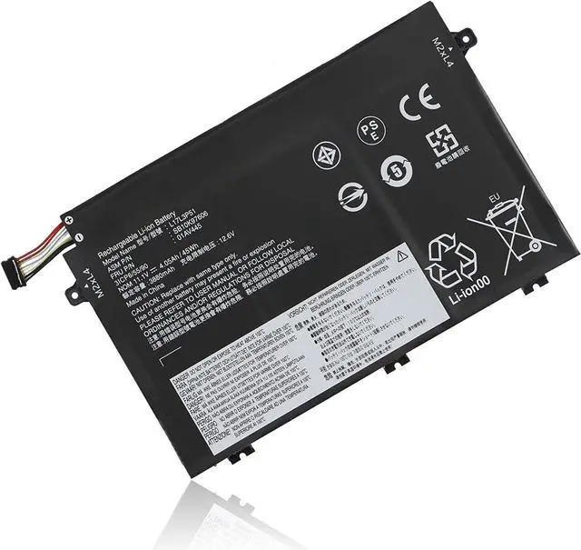 Main image of 11.1V 45Wh 01AV446 L17M3P51 SB10K97607 L17C3P51 SB10K97609 01AV448 L17M3P52 01AV447 L17L3P51 01AV445 Compatible for Lenovo ThinkPad E480 E485 E495 E580 E585 Series