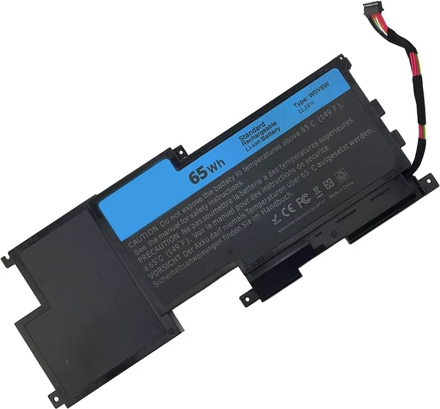 Main image of 11.1V 65Wh WOY6W 9F233 3NPC0 Compatible for Dell XPS 15 XPS 15-L521X Series