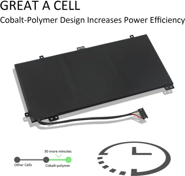 Alt view image 6 of 7 - 11.4V 41.7Wh/3660mAh HB4593J6ECW HB4593J6ECW-31 Compatible for MateBook 13 2018 2019 2020 WRT-W19 WRT-WX9 WRT-W29 WRT-W29E HN-W19R HN-W29R HN-W19L WRTB-WFE9L Series
