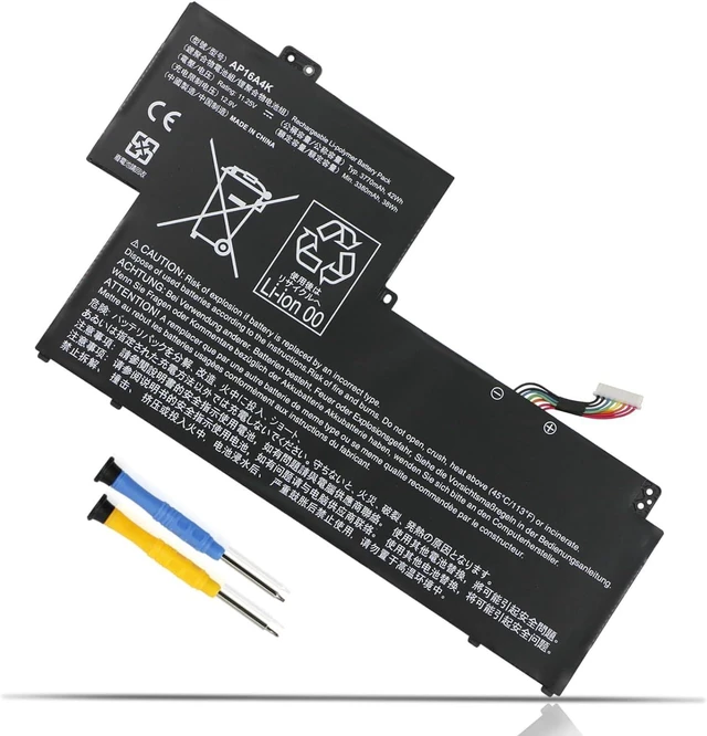 Main image of 11.25V 42Wh/3770mAh AP16A4K Compatible for Acer Swift 1 SF113-31 Aspire One 11 AO1-132 AO1-132-C5MV AO1-132-C3T3 AO1-132-C0QL SF113-31-P5CK SF113-31-P13P Series