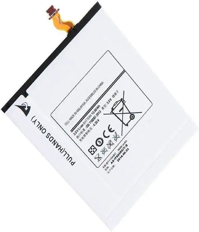 Alt view image 5 of 6 - 3.8V 13.68Wh 3600mAh EB-BT111ABE EB-BT116ABE Compatible for Samsung Galaxy Tab 3 Lite 7.0 SM-T111 T110 T3600E