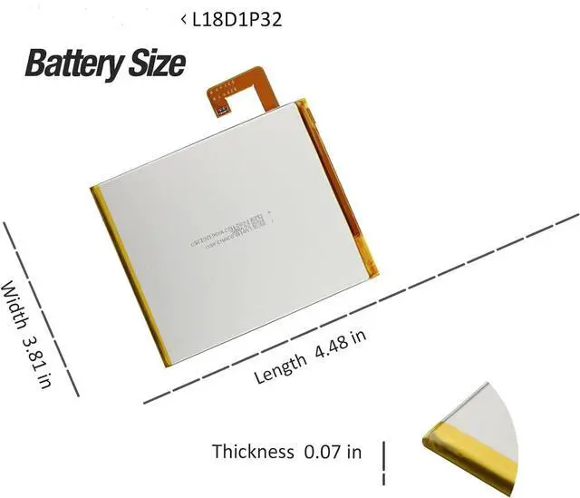 Alt view image 7 of 7 - L18D1P32 Compatible for Lenovo Smart Tab M10 HD TB-X505F TB-X505L TB-X605LC TB-X505X TB-X605F TB-X605FC TB-X605L TB-X605M TB-X605C with Tool Kits