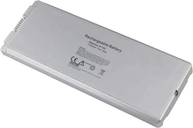 Main image of A1181 Compatible for MacBook 13" MacBook A1185 (Mid. / Late 2006, Mid. / Late 2007, Early/Late 2008, Early/Mid. 2009) Fits MA254 MA255 MB402 MA566 MA561 MA699 MA700 MB061 Series(10.8V 55Wh)