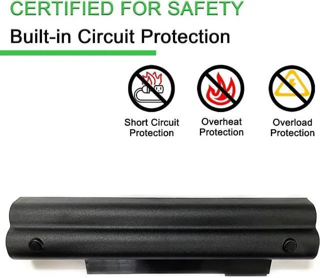 Alt view image 5 of 6 - 10.8V 5200mAh UM09H31 Compatible for Acer Aspire One 253h NAV50 532 532h AO532h 532G AO532G UM09C31 UM09G31 UM09H36 UM09H41 UM09G41 UM09H71 UM09G51