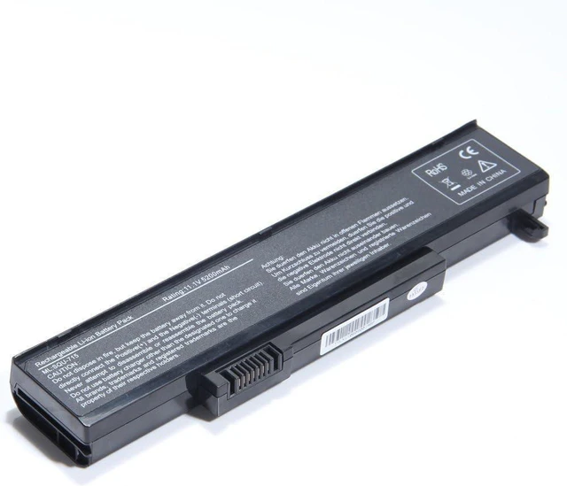 Main image of 5200mAh 11.1V SQU-715 W35052LB-SY W35052LB W35078LD W35044LB Laptop Battery compatible for Gateway T-6308c T-6311 T-6801m T-6802m T-6815 T-6815h T-6816 T-6817c T-6818c T-6820c T-6821c