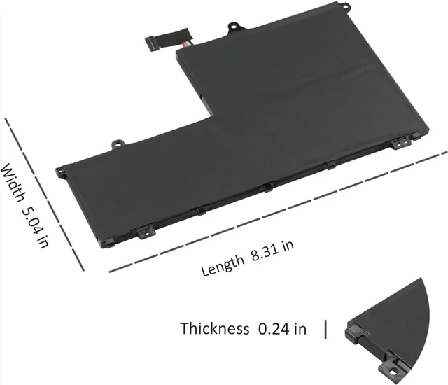 Alt view image 5 of 5 - 11.1V 45Wh L19C3PF9 L19M3PF9 L19M3PF1 L19M3PF2 L19D3PF2 L19L3PF1 L19D3PF1 L19L3PF8 5B10X55572 5B10W67364 Compatible for Lenovo ThinkBook 14-IML 14-IIL 15-IML 15-IIL Series