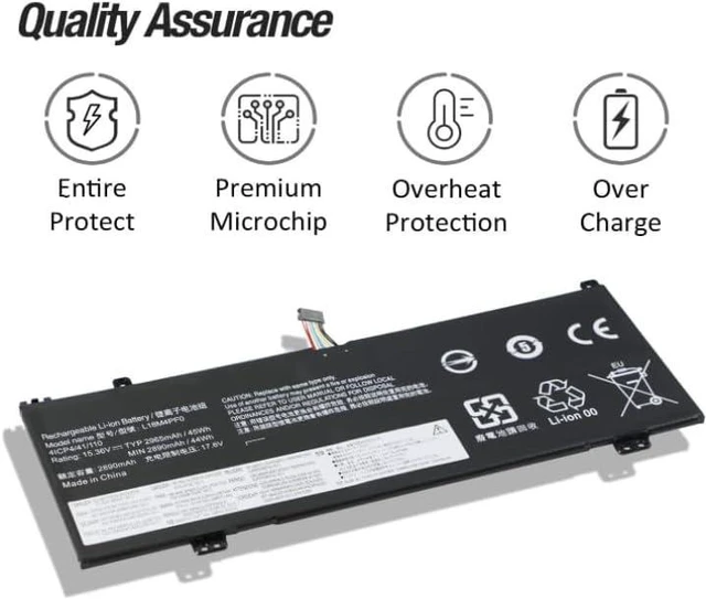 Alt view image 5 of 7 - 11.1V 45Wh 4050mAh 01AV413 SB10K97570 SB10K97569 01AV412 01AV411Compatible for Lenovo ThinkPad E470 E470C E475 Series