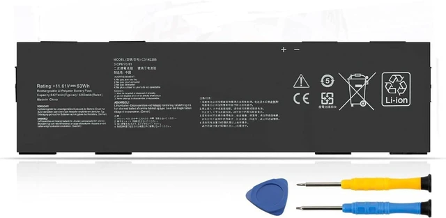 Main image of 63Wh C31N2205 0B200-04010000 Compatible for ASUS Vibe CX34 Flip CX3401FBA CM3401FFA CM3401-R3128BL CX9 B3 B3404CVF Series 11.61V 5427mAh
