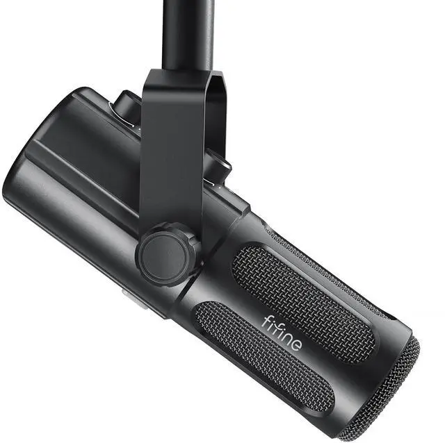 Main image of AmpliTank TANK6 USB/XLR Dynamic Podcast Microphone for Vocal | Home Studio Streaming Mic, Mute Button, Monitoring Headphone Jack, Gain Knob, Metal Material, for Broadcast Recording