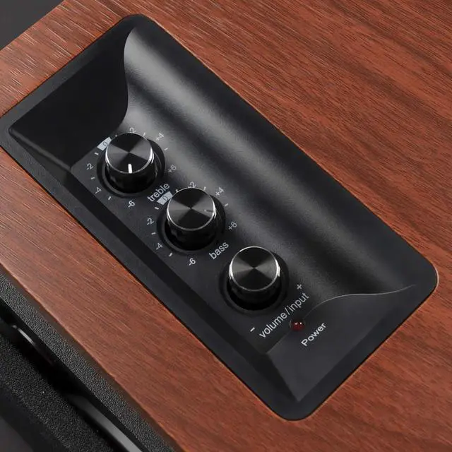 Alt view image 10 of 14 - Edifier R1700BTs Active Bluetooth Bookshelf Speakers - 2.0 Wireless Near Field Studio Monitor Speaker