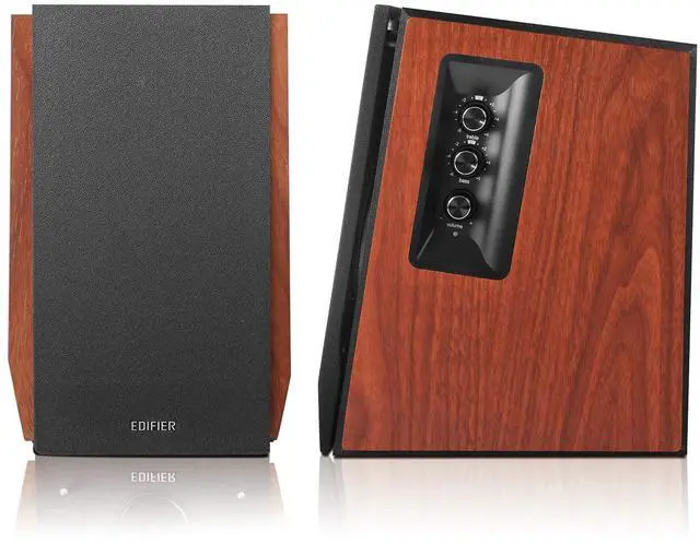 Alt view image 14 of 14 - Edifier R1700BTs Active Bluetooth Bookshelf Speakers - 2.0 Wireless Near Field Studio Monitor Speaker