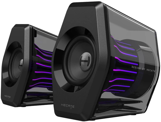 Main image of Edifier G2000 Pro 2.0 RGB Gaming Speakers with 64W Peak Power, Virtual 7.1 Surround Sound, 270° TempoFlow Light Sync, Bluetooth 5.4/USB-C/AUX for PC, PS5, Game Console (Black)