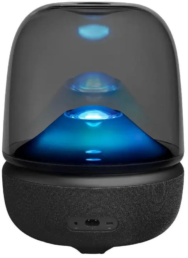 Main image of Harman Kardon Aura Studio 5 - Bluetooth Home Speaker - Constant Sound Field with 3-Way Speaker & 360-Degree Lighting - Music Streaming & Auracast Multi-Speaker Connection