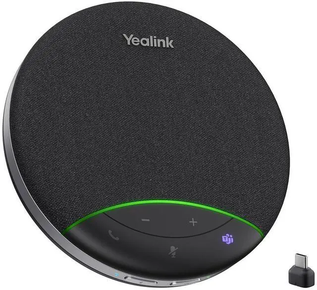 Main image of Sp92 Conference Speaker and Microphone with Bluetooth Dongle, Teams Certified, Noise Reduction, 20H Call Time USB Speakerphone for 4-6 People Meeting Room