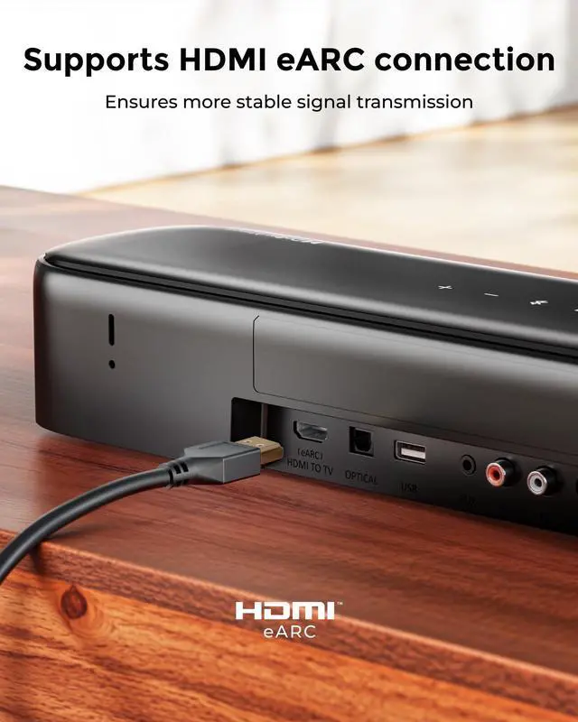 Alt view image 5 of 7 - 7.1ch Sound Bar with Dolby Atmos, 4 Surround Speakers, Aura A60 | Surround Sound System for TV with Subwoofer for Home Theater, Sound Bar for Smart TV with HDMI eARC, App Control, 2026 Model