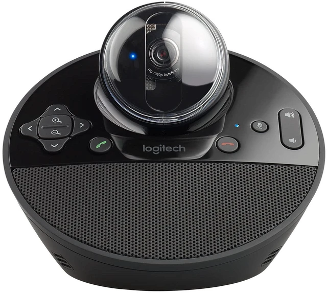 Alt view image 6 of 7 - Logitech BCC950 Video Conferencing Camera - 3 Megapixel - 30 fps - Black - USB 2.0 - 1 Pack(s) - 1920 x 1080 Video - Auto-focus - Widescreen - Microphone